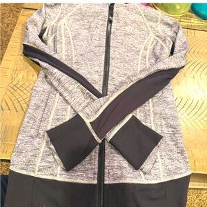 Lululemon Gray and Black align jacket vintage